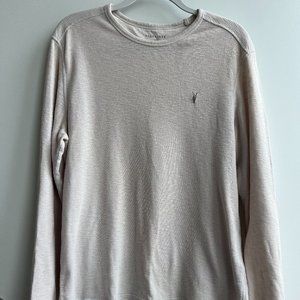 Large Beige All Saints Long Sleeves